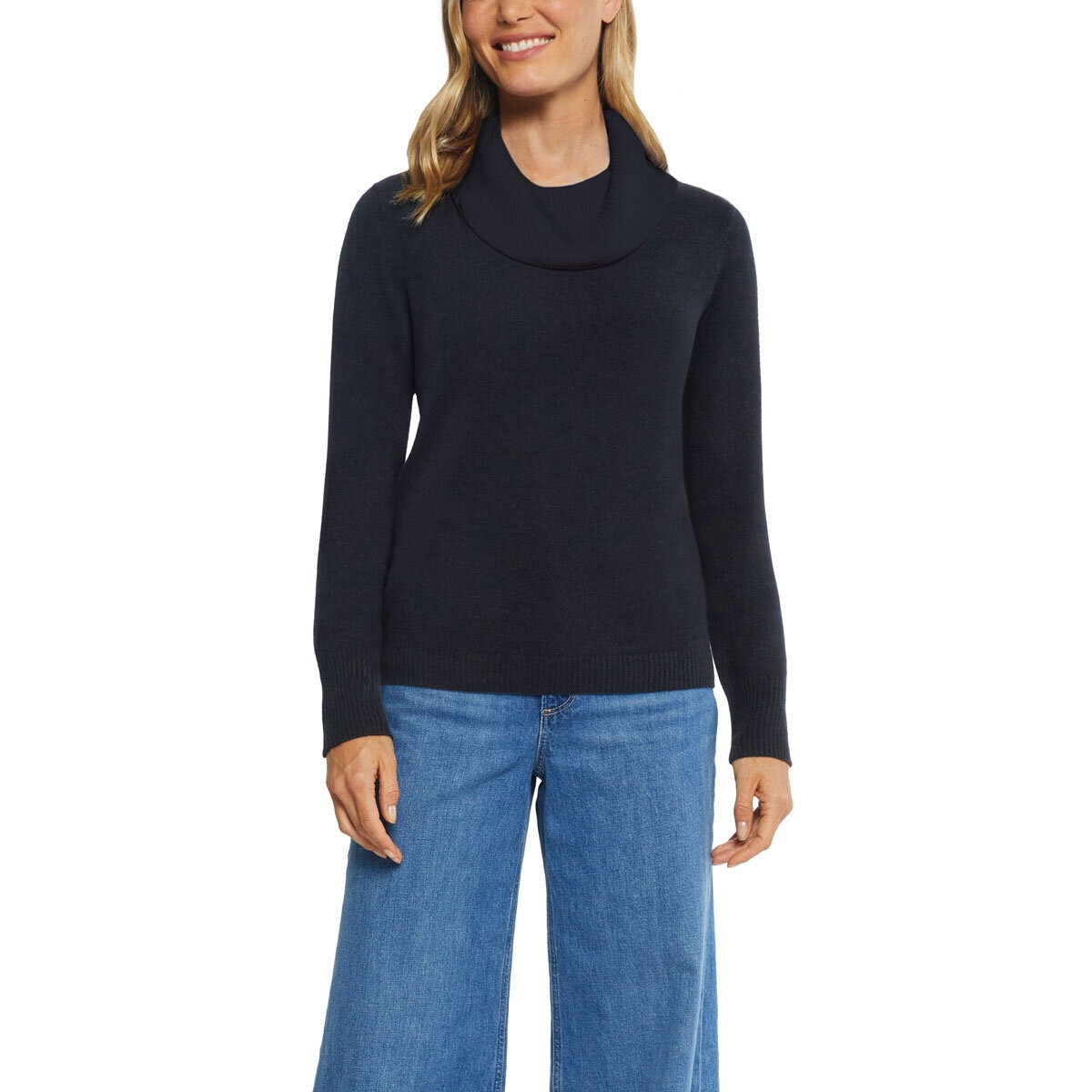 Matty M Cashmere Cowl Neck Sweater