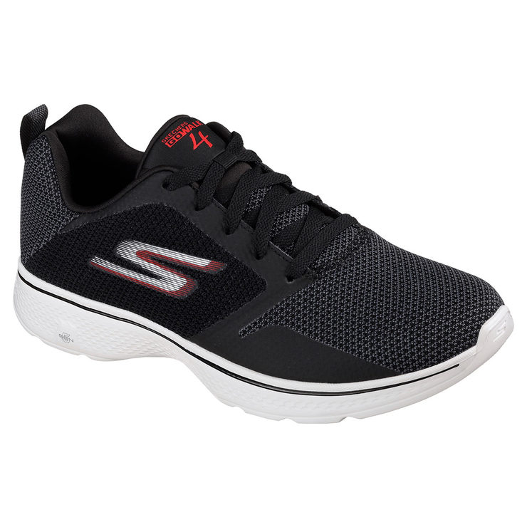 skechers go walk 4 lace up trainers