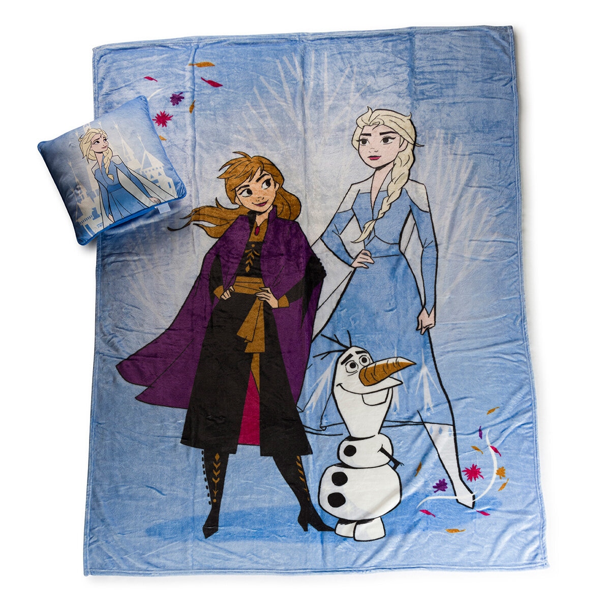 Disney Character Cushion & Throw Set, Frozen