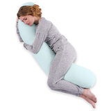 Kally Sleep Orthopaedic Full Body Support Pillow, Stone Blue