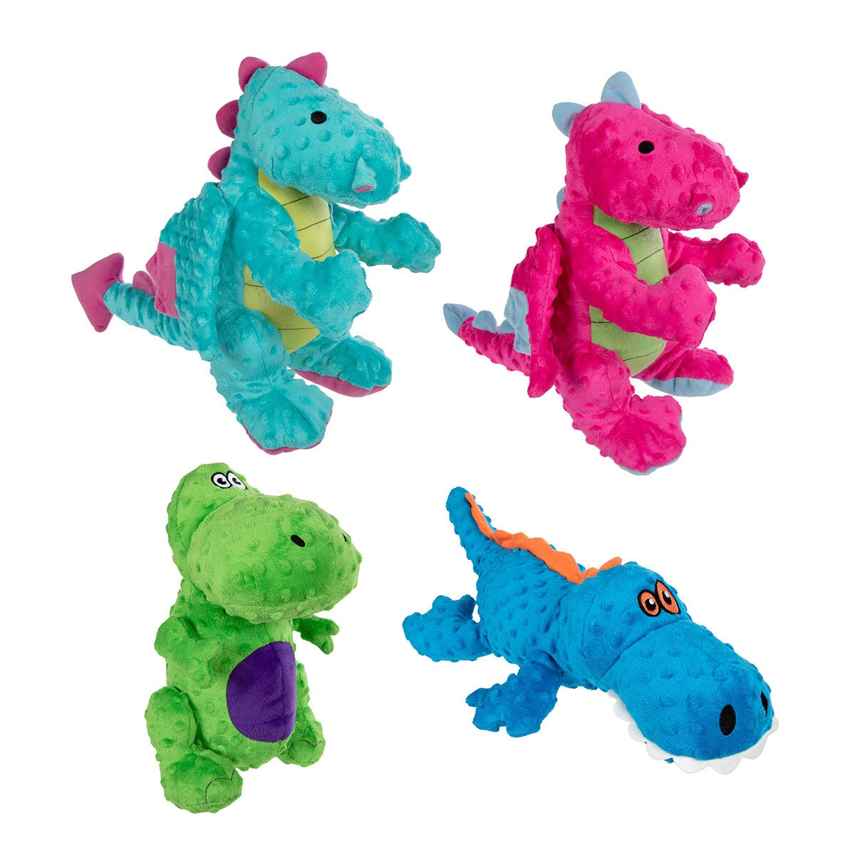 GoDog Jumbo Dog Toys in 4 Colours Costco UK