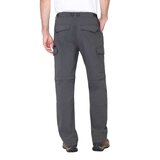 BC Clothing Men's Convertible Pant in Charcoal & 4 Sizes & 2 Lengths