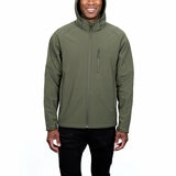 Kirkland Signature Men's Softshell Jacket in Olive, Extra Extra Large