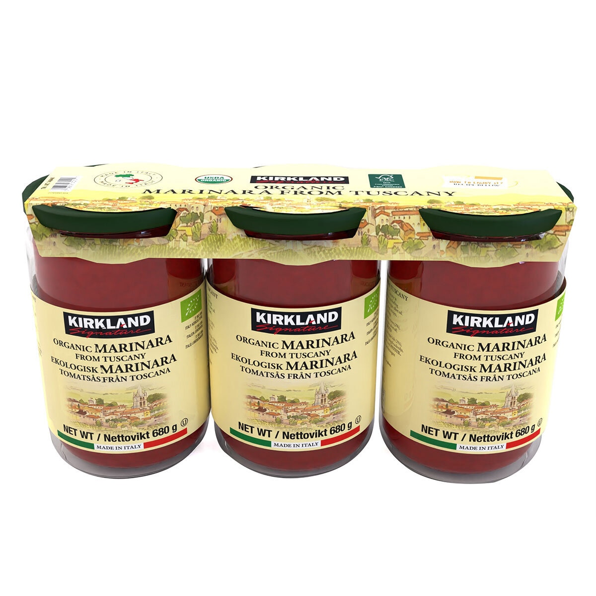 Kirkland Signature Organic Marinara: Savor The Richness Of Tomatoes, Herbs, And Spices