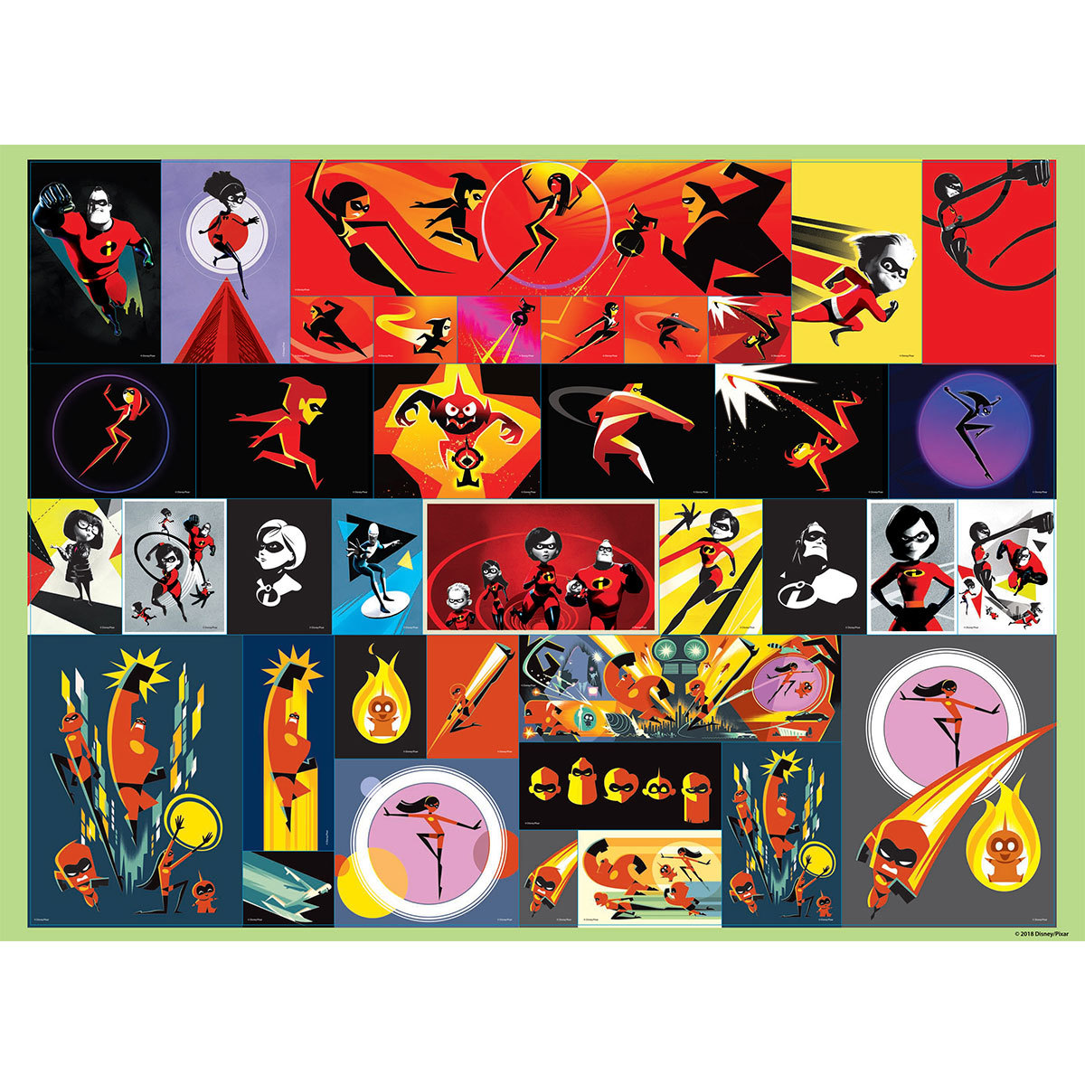 The Incredibles Giant Sticker Activity Pad (4+ Years)