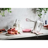 Lifestyle image of KItchen Classic 5 Speed Hand Mixer White