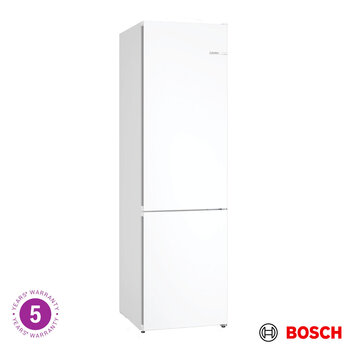 Bosch Series 4 KGN392WDFG, Fridge Freezer, D Rated in White 