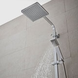 Lifestyle image of shower from below