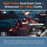 Rexing R316-2-CS 2 Channel 4K Dash Cam at costco.co.uk