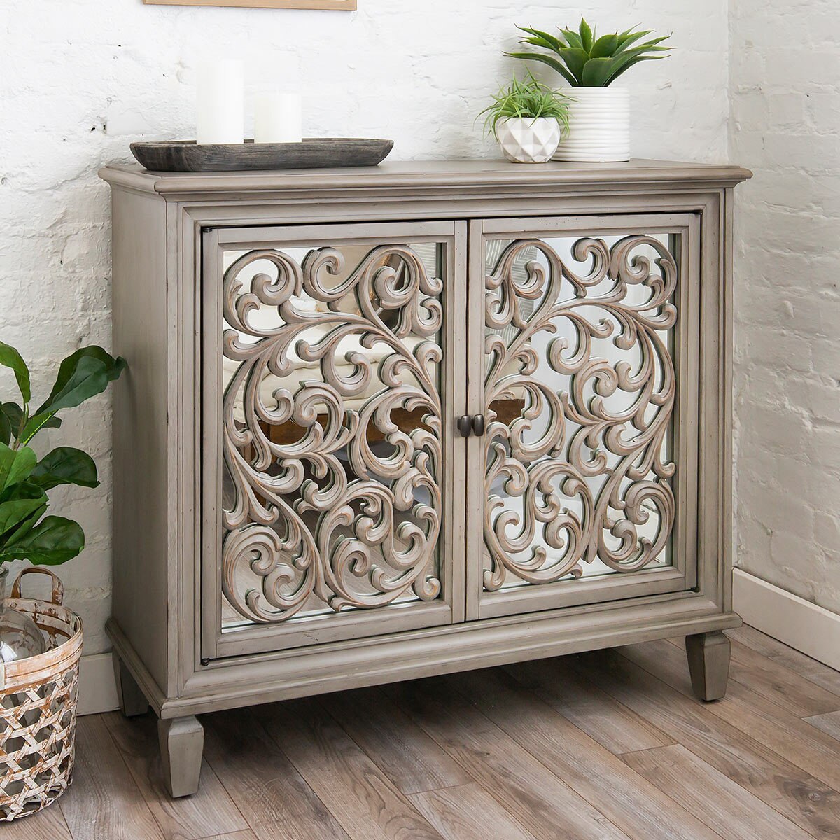 Pike & Main Hermione Grey Accent Console | Costco UK