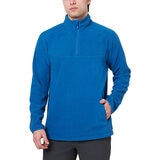 Mondetta Mens Quarter Zip Pullover in Blue