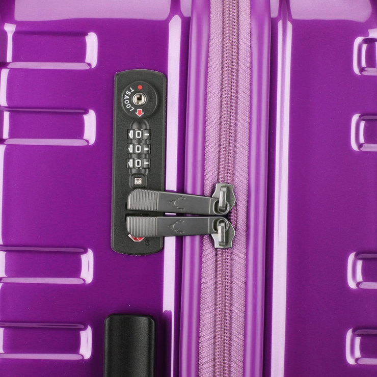 Antler Prism NX 3 Piece Hardside Suitcase Set, Purple | Costco UK