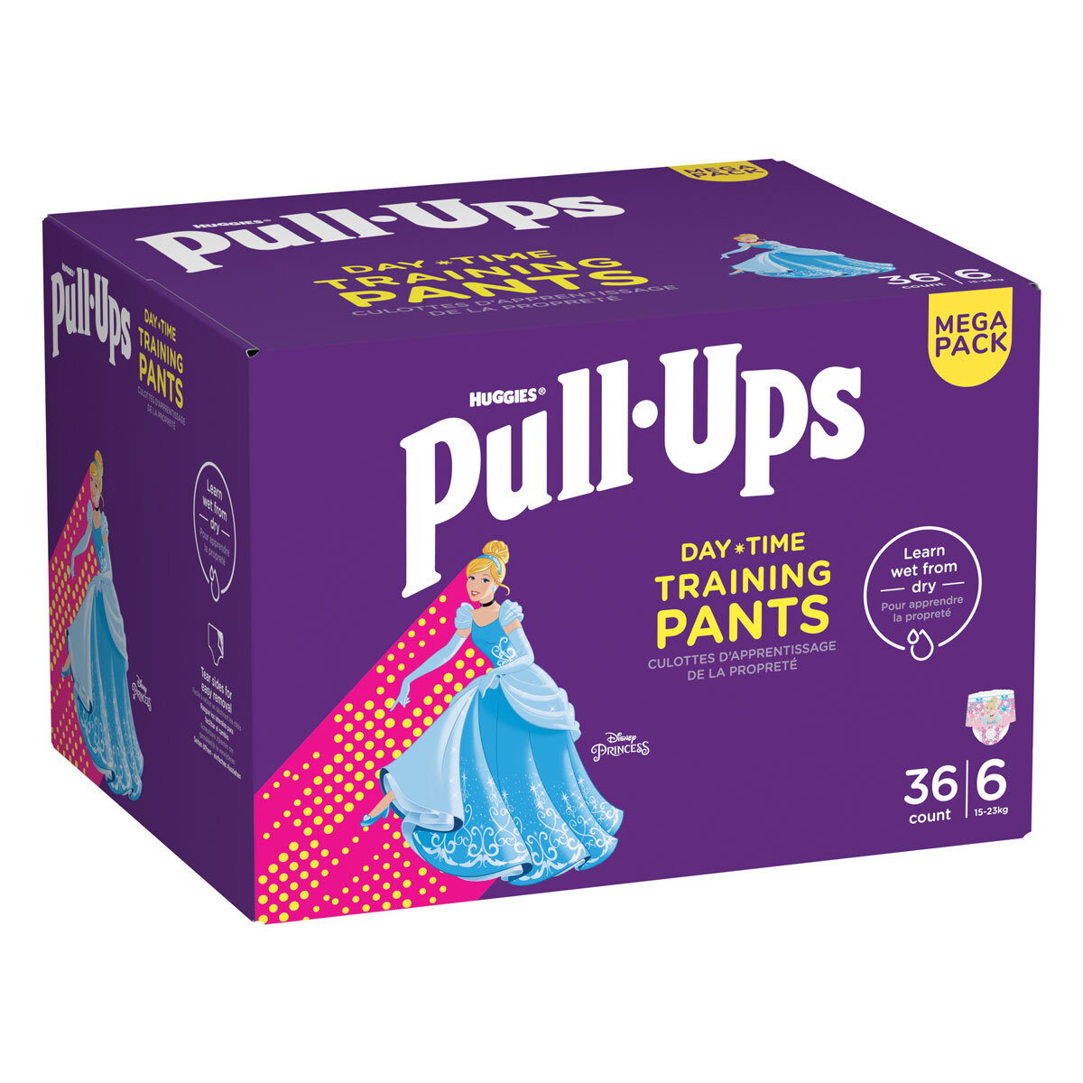Huggies Size 5 Diapers, Girls Potty Training Underwear, Easy Open Training  Pants 3T-4T, Pull-Ups Night-Time for Toddlers, 60 ct, Giga Pack, Packaging  may vary : : Baby