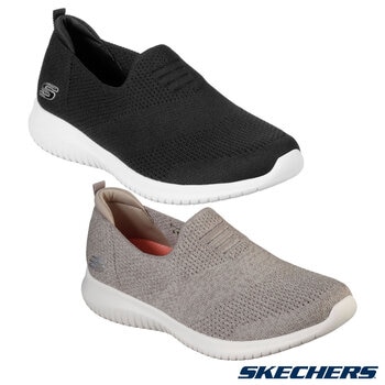 Skechers Ladies Ultra Flex Trainers