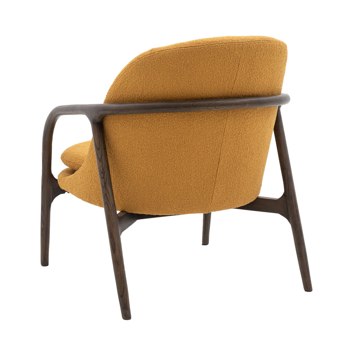 Gallery Allegra Ochre Fabric Armchair