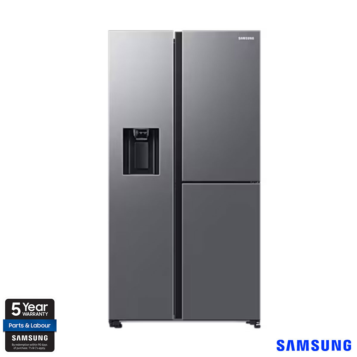 Samsung Series 9 RH68B8830S9/EU American Style Fridge Freezer with Food ShowCase™ - Matte Stainless