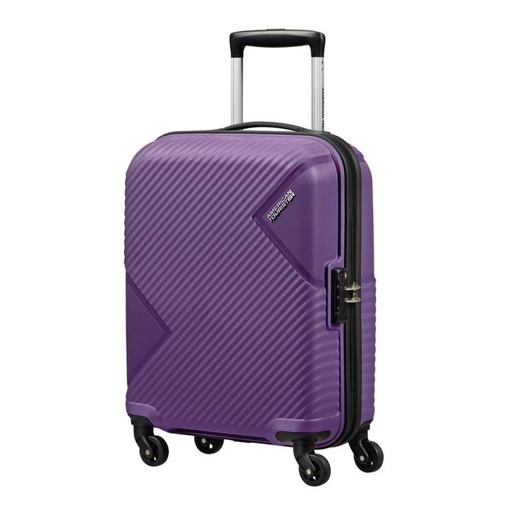 American Tourister Zakk Carry on Hardside Spinner Case, Purple | Costco UK