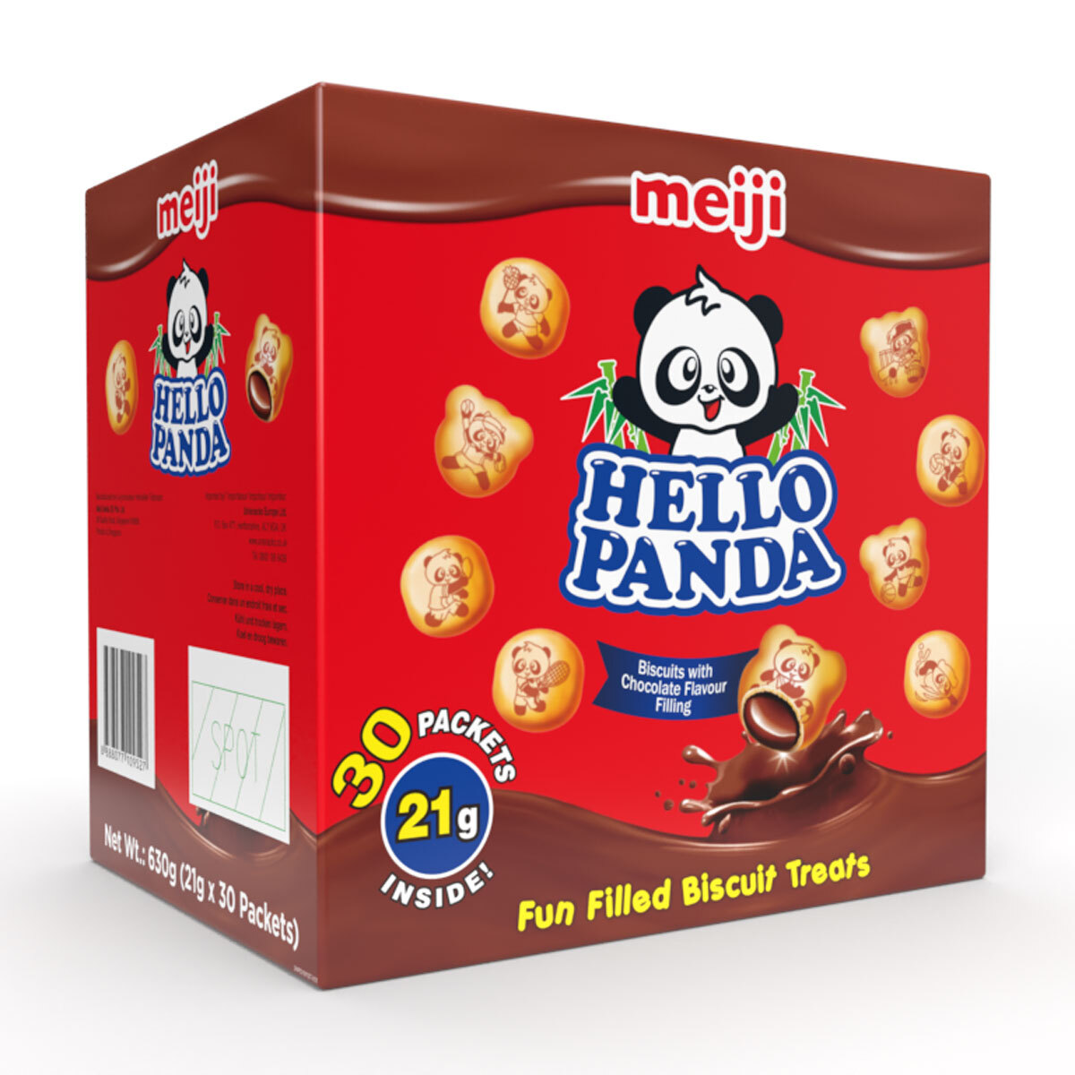 Hello Panda Chocolate Filled Biscuits 30 X 21g Costco Uk