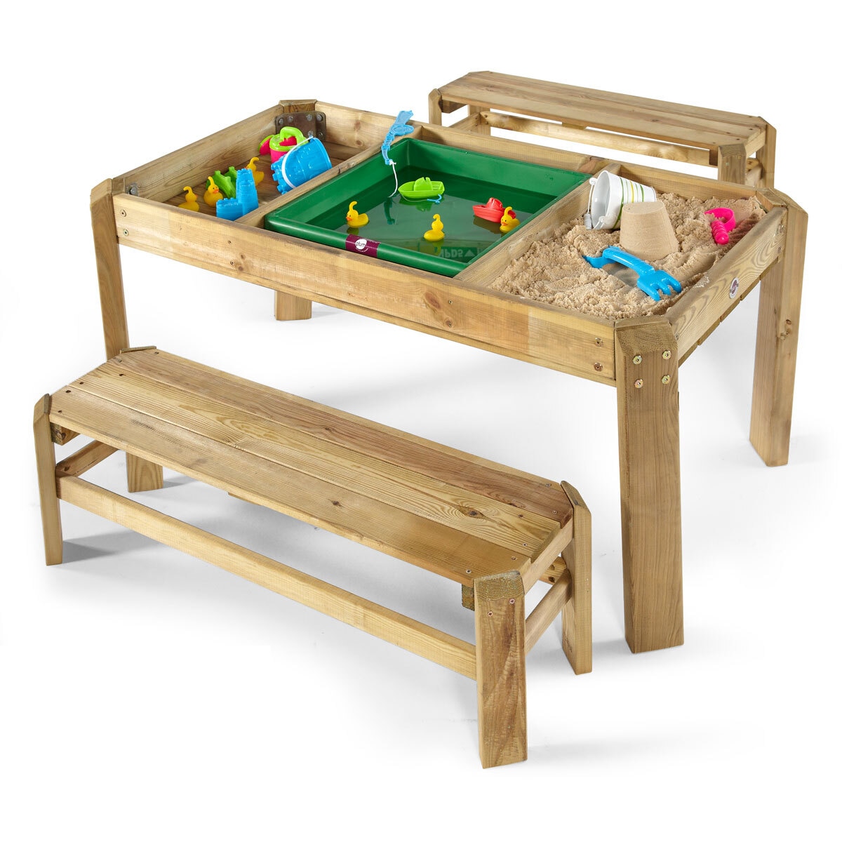 Plum Wooden Activity Table and Benches (3+ Years)