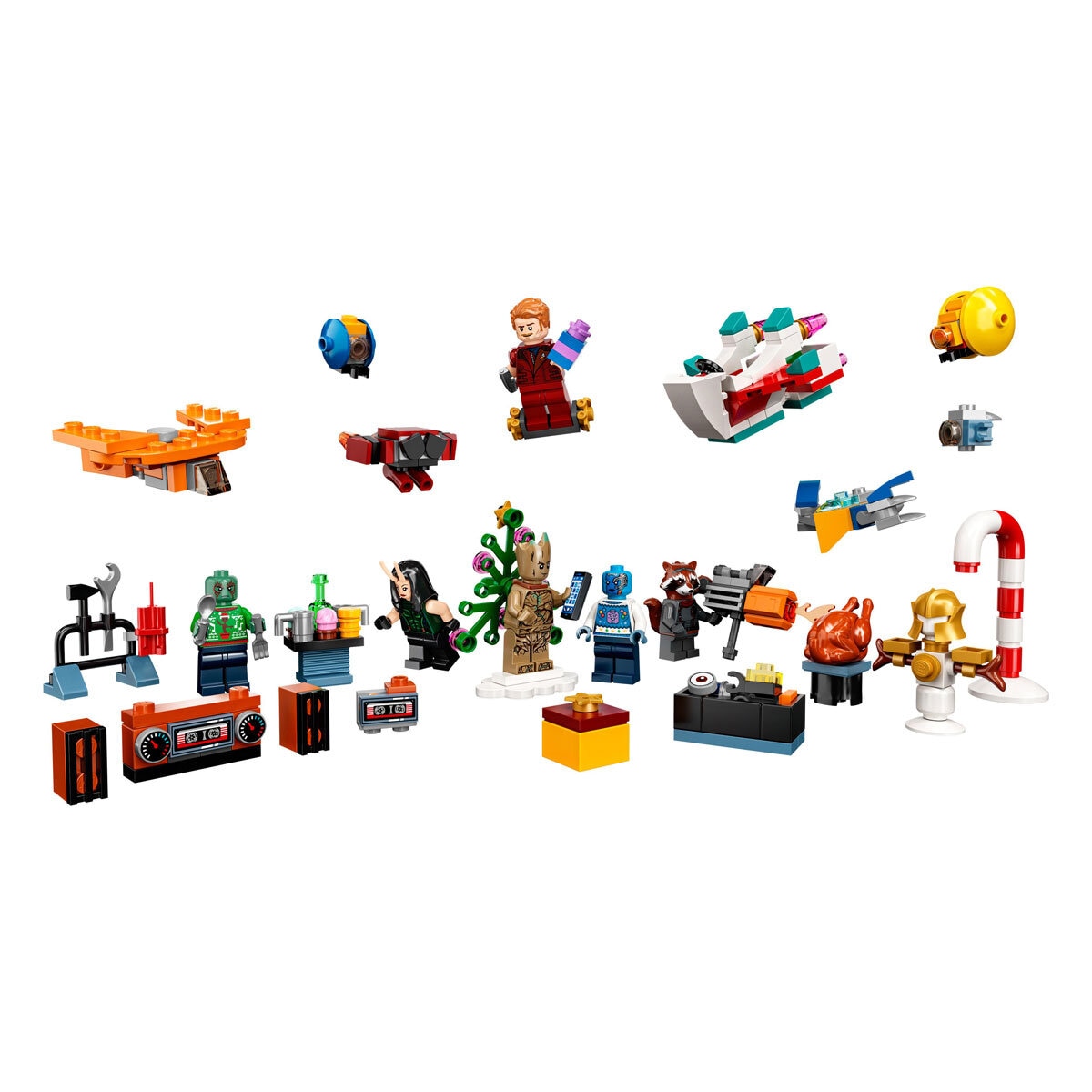 Buy LEGO Guardians of the Galaxy Advent Calendar Items Image at Costco.co.uk