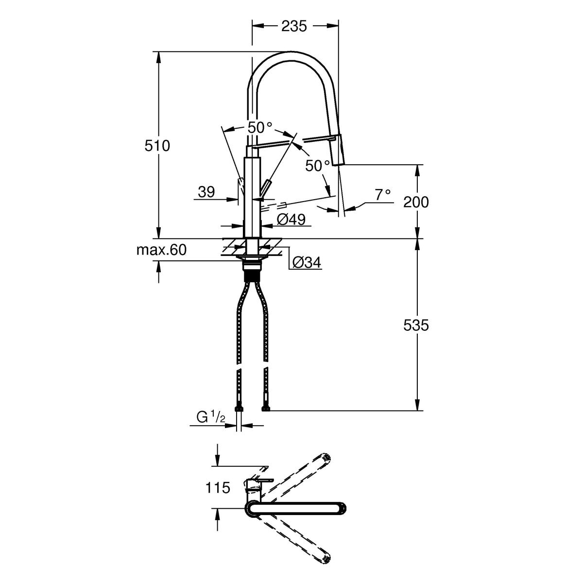 line drawing of tap line drawing of tap
