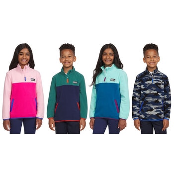 Eddie Bauer Youth Quest Pullover Fleece