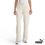 Puma Ladies Straight Leg Jogger in Taupe