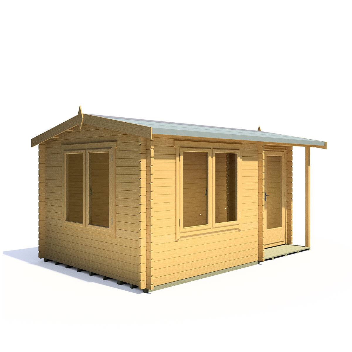 Shire Thetford 44mm Log Cabin 15ft x 10ft (4.5 x 3m)