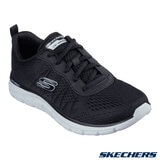 Skechers Ladies Track Staple Trainer in Black