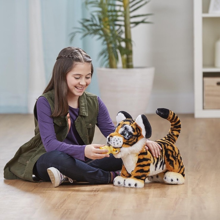 playful tiger toy