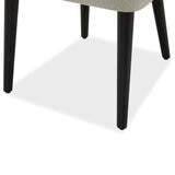 Kobe Grey Fabric Dining Chairs, 2 Pack