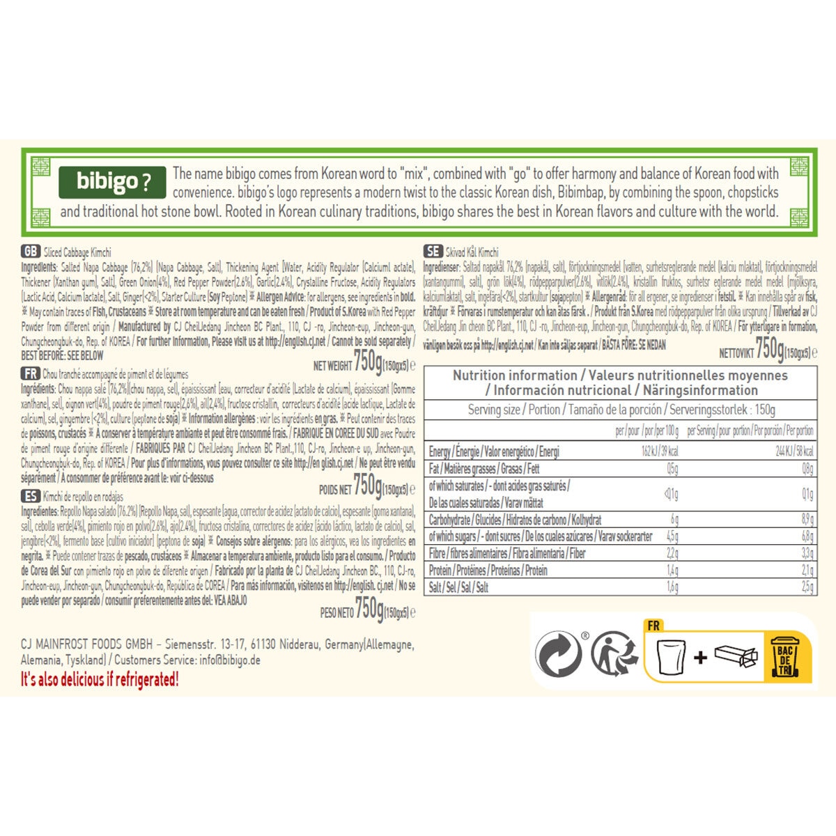 Nutritional Information