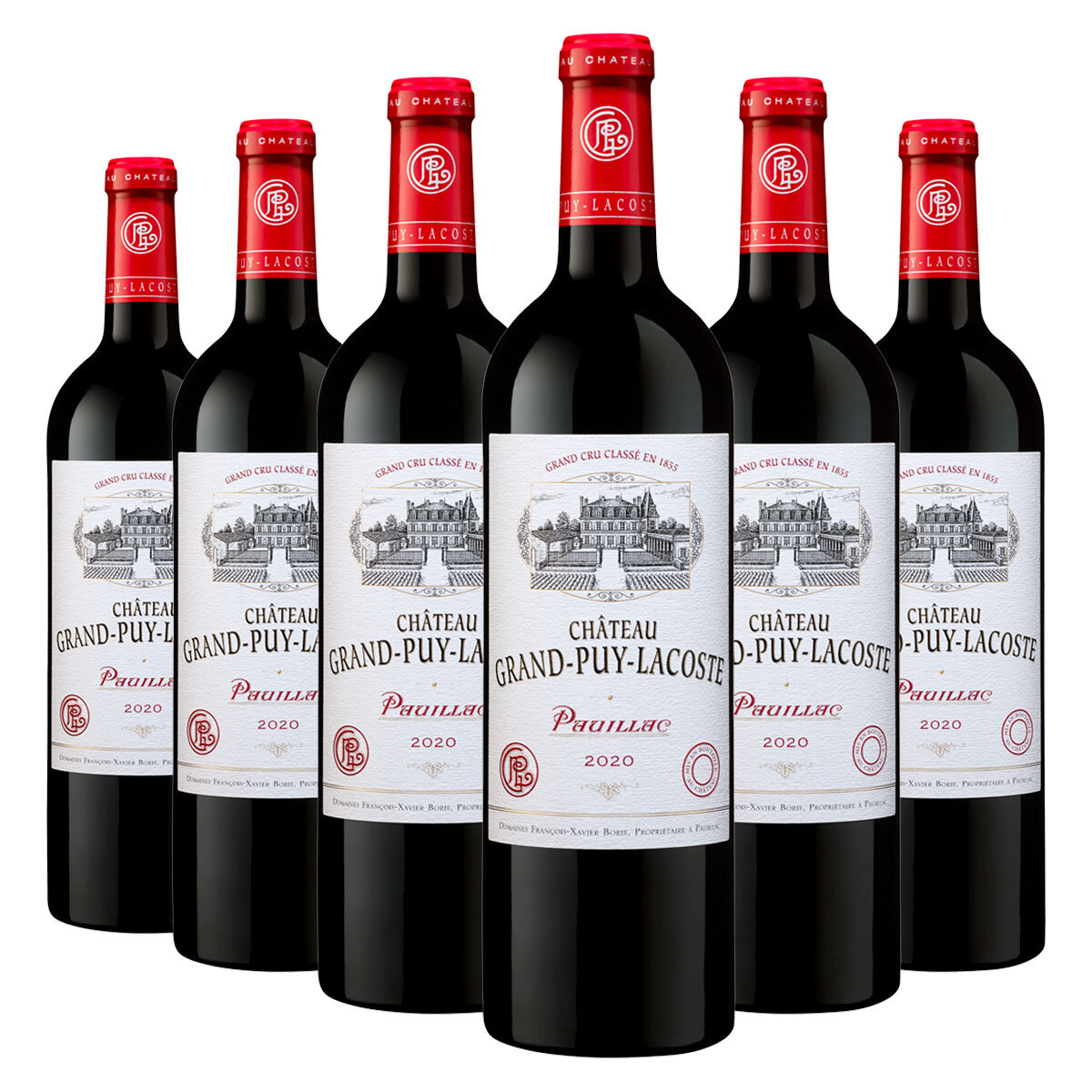 Chateau Grand-Puy-Lacoste Pauillac GCC 2020,, 6 x 75cl