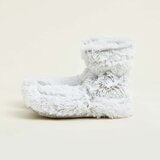 Warmies Fully Heatable Wellness Slipper Boot in Grey