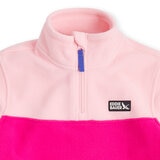 Eddie Bauer Youth Quest Pullover Fleece in Pink