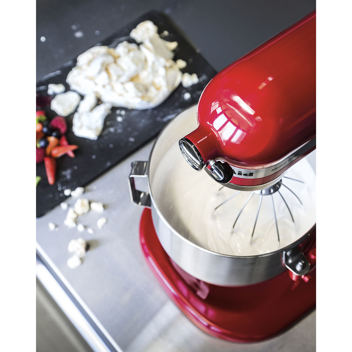 Lifestyle image of KitchenAid Heavy Duty Red