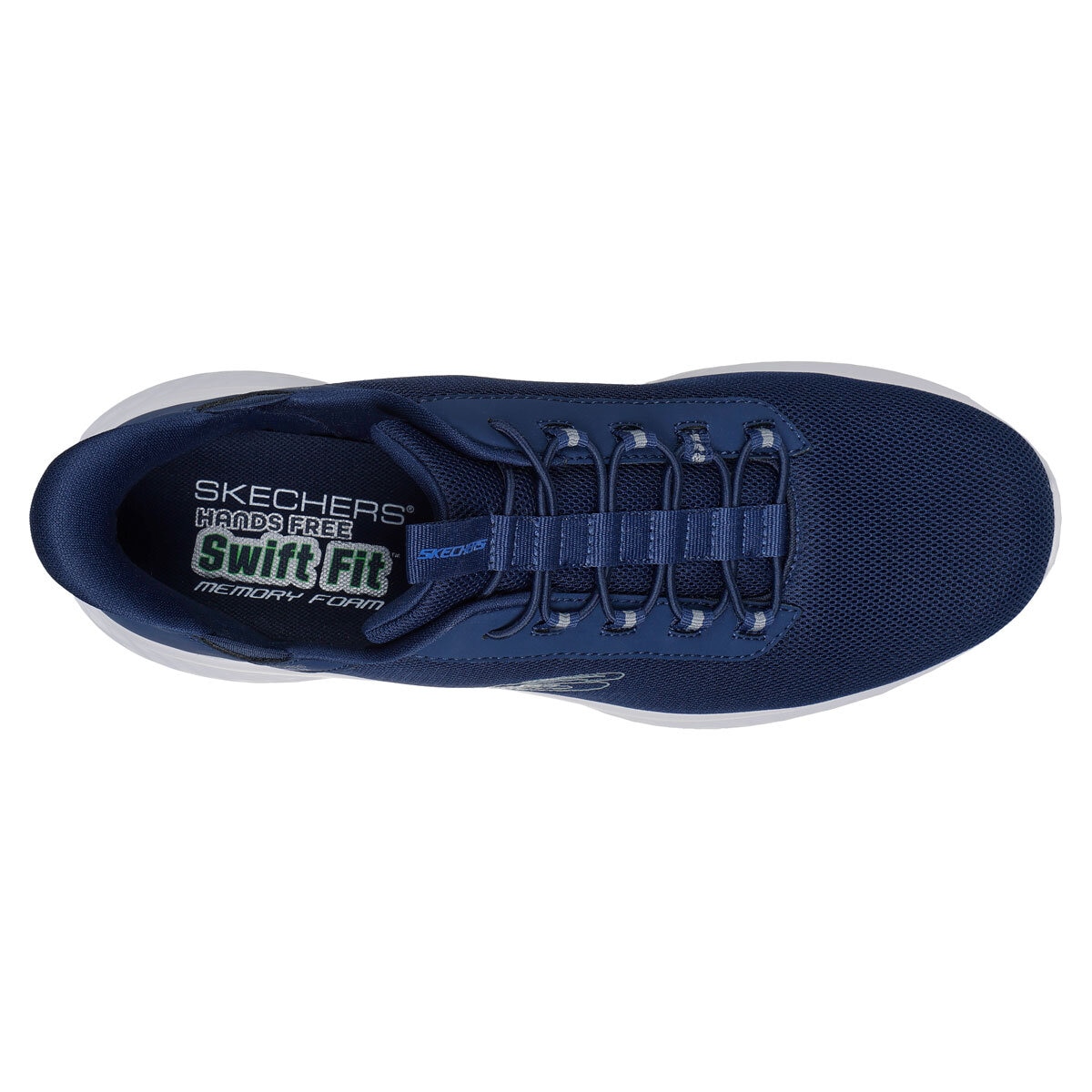 Skechers Men's Swift Fit Slip On Trainer in Navy