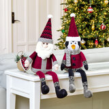 Buy Santa & Penguin Shelf Sitters Lifestyle Image at Costco.co.uk