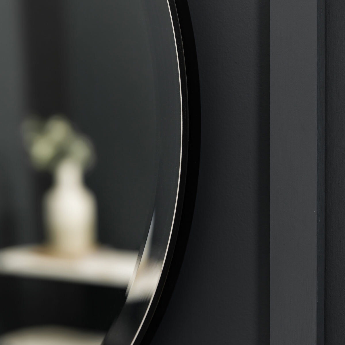 Gallery Ostia Black Dual Mirror