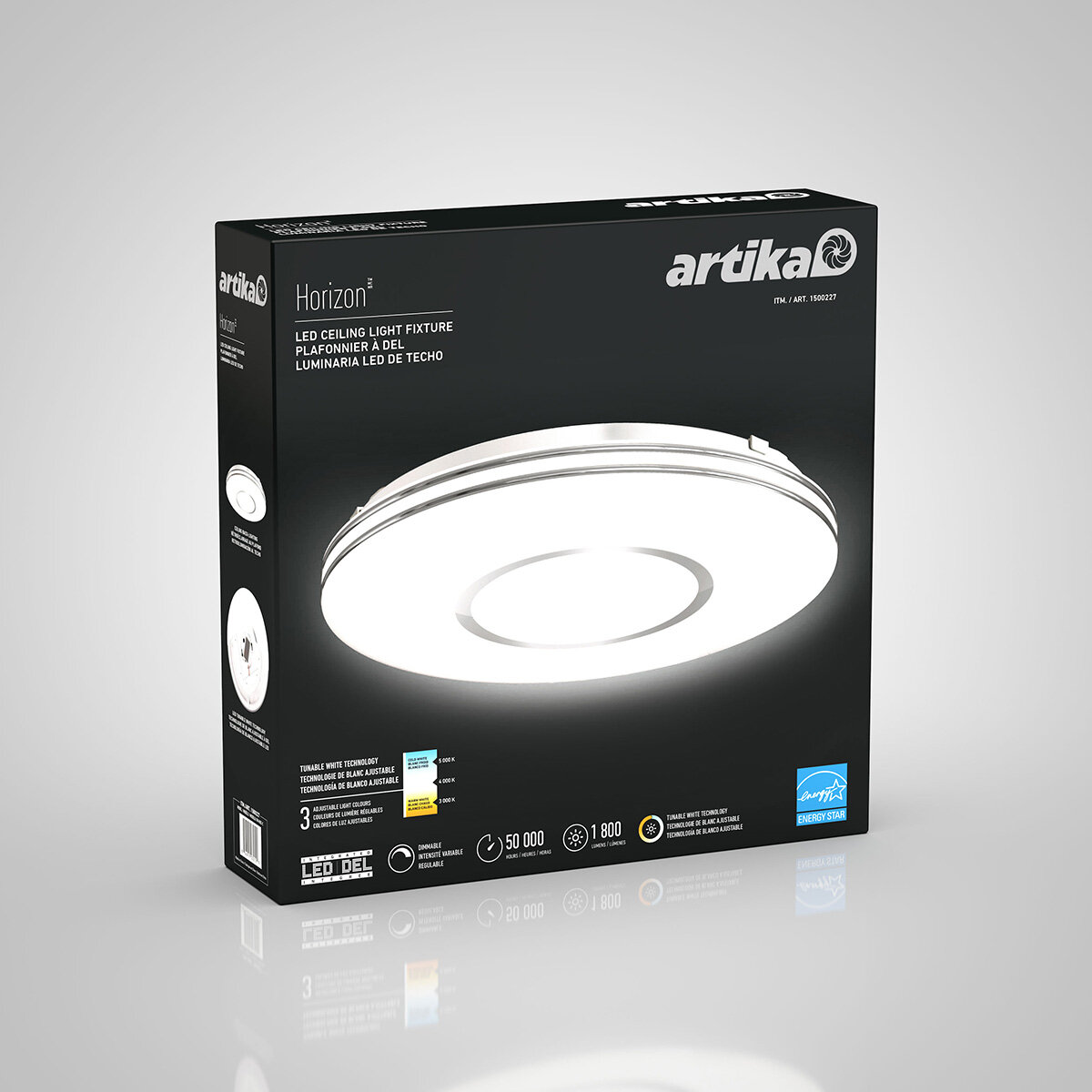 Artika Horizon LED Colour Changing Ceiling Light at costco.co.uk