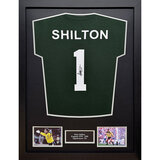 Peter Shilton signed goalkeeper shirt