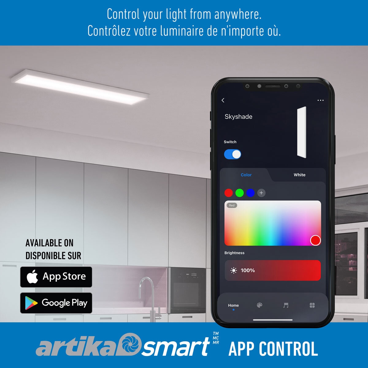 Artika Smart App available on Apple App Store and Google Play Store