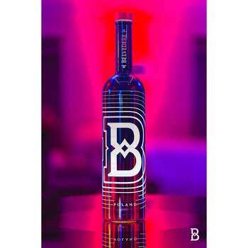 Belvedere Vodka Illuminated Bottle, 1.75L