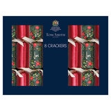 Tom Smith 14 Inch (36cm) Christmas Crackers 8 Pack in Red & Green