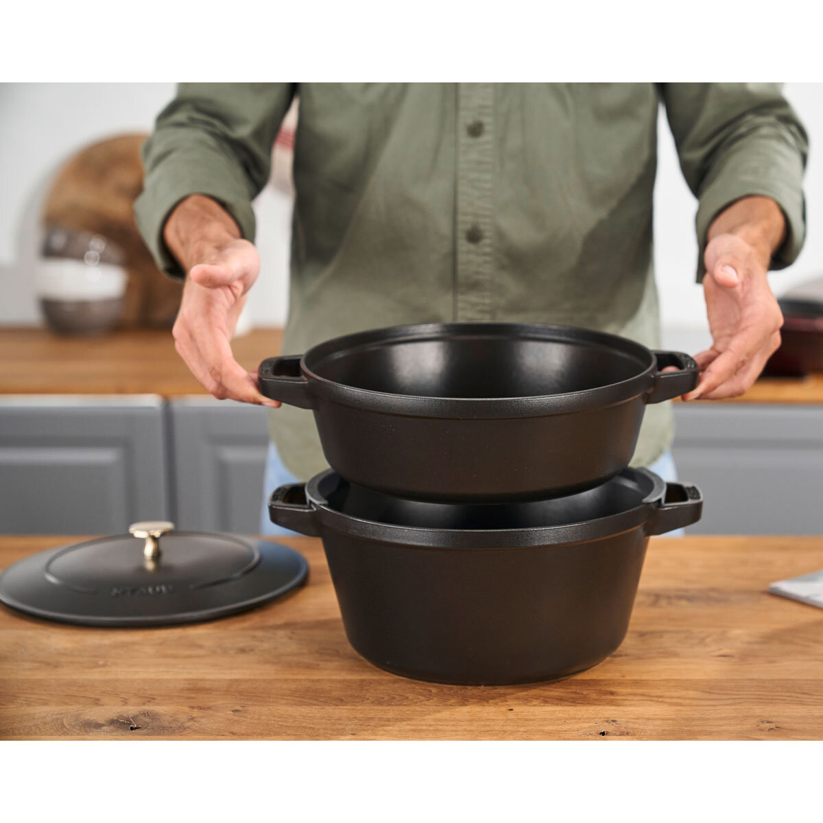 Staub 2 Piece in 3 colours