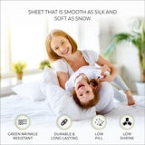 Purity Home Easy-care 400 Thread Count Cotton Fitted Sheet