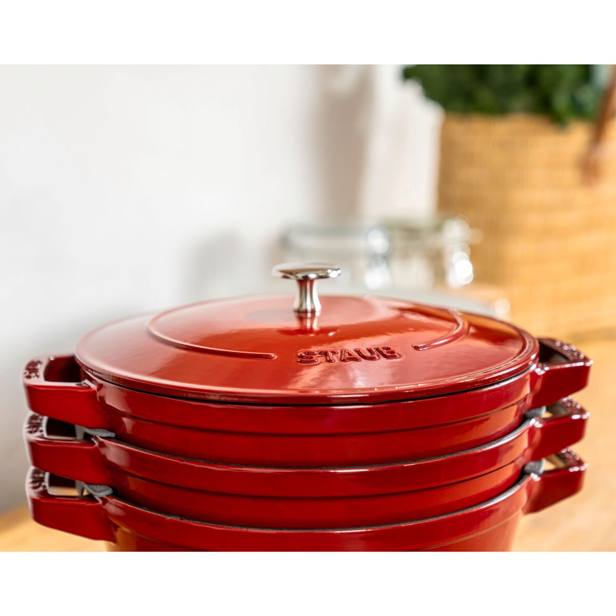 Staub 3 Piece in Cherry