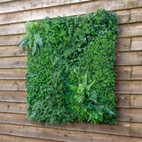 Artificial Mixed Foliage 1m x 1m Wall Panel, Pack of 5