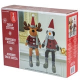 Buy Shelf Sitters Assortment Reindeer & Penguin Box Image at Costco.co.uk