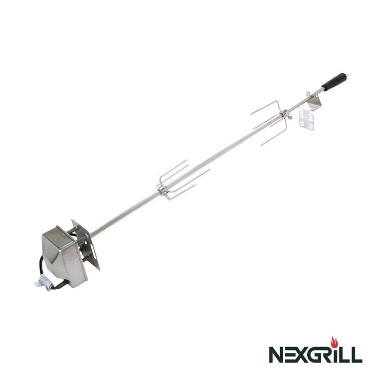 Nexgrill Stainless Steel Rotisserie Kit With Motor Nexgrill Stainless Steel Rotisserie Kit With Motor